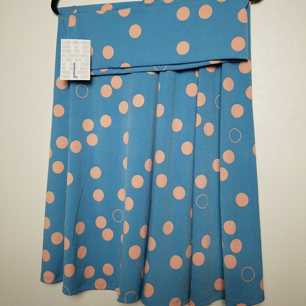 LuLaRoe Azure Skirt Spring/Easter